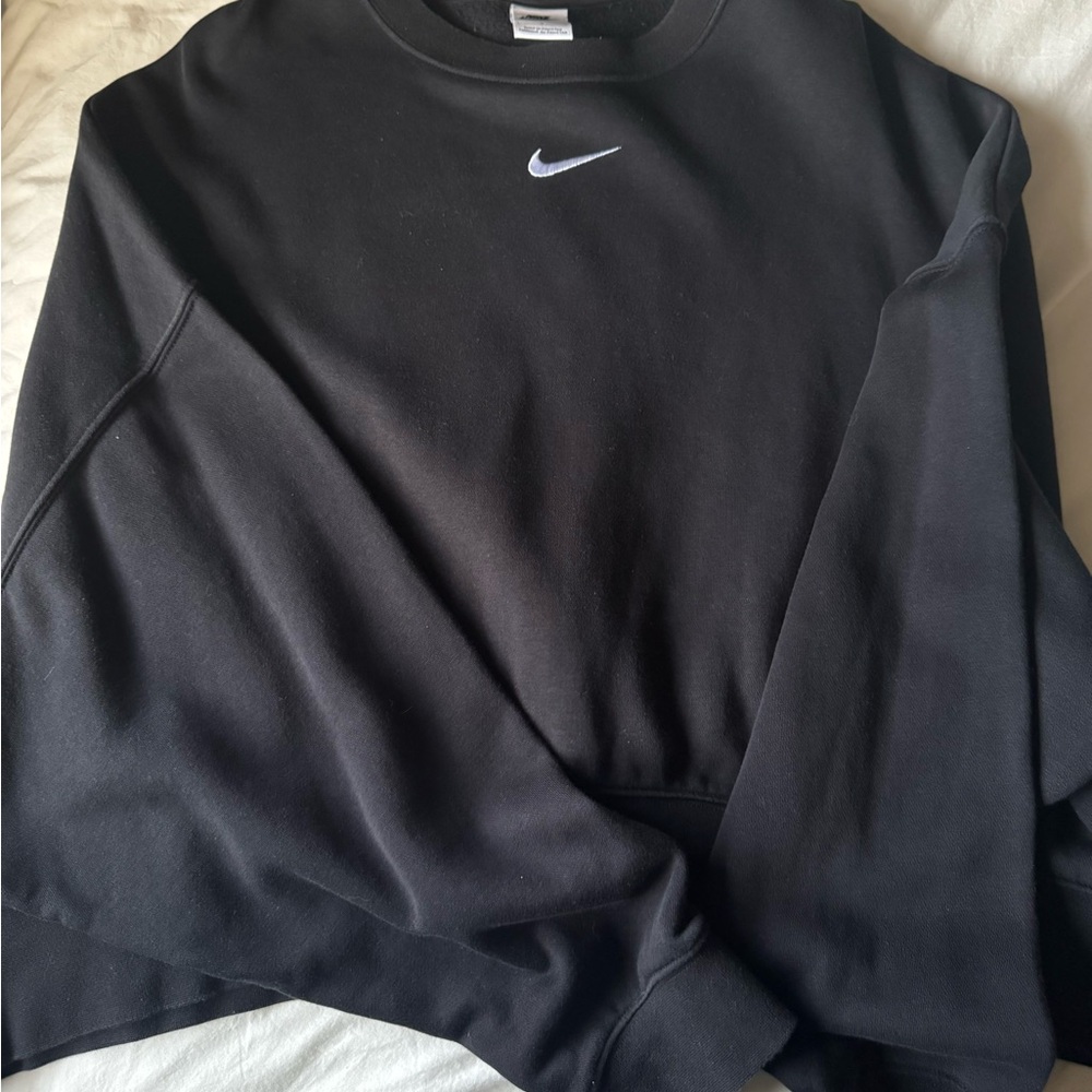 Nike Black Crew Neck Sweater